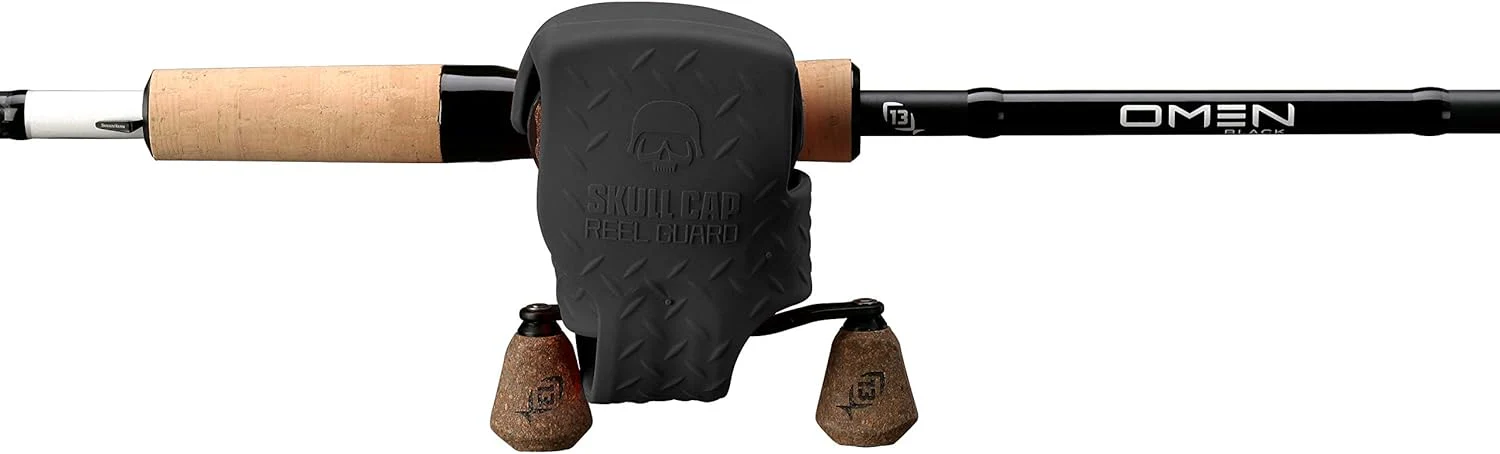 13 Fishing Skull Cap Baitcast Reel Cover - Image 2