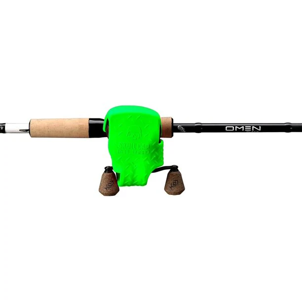 13 Fishing Skull Cap Baitcast Reel Cover - Image 5