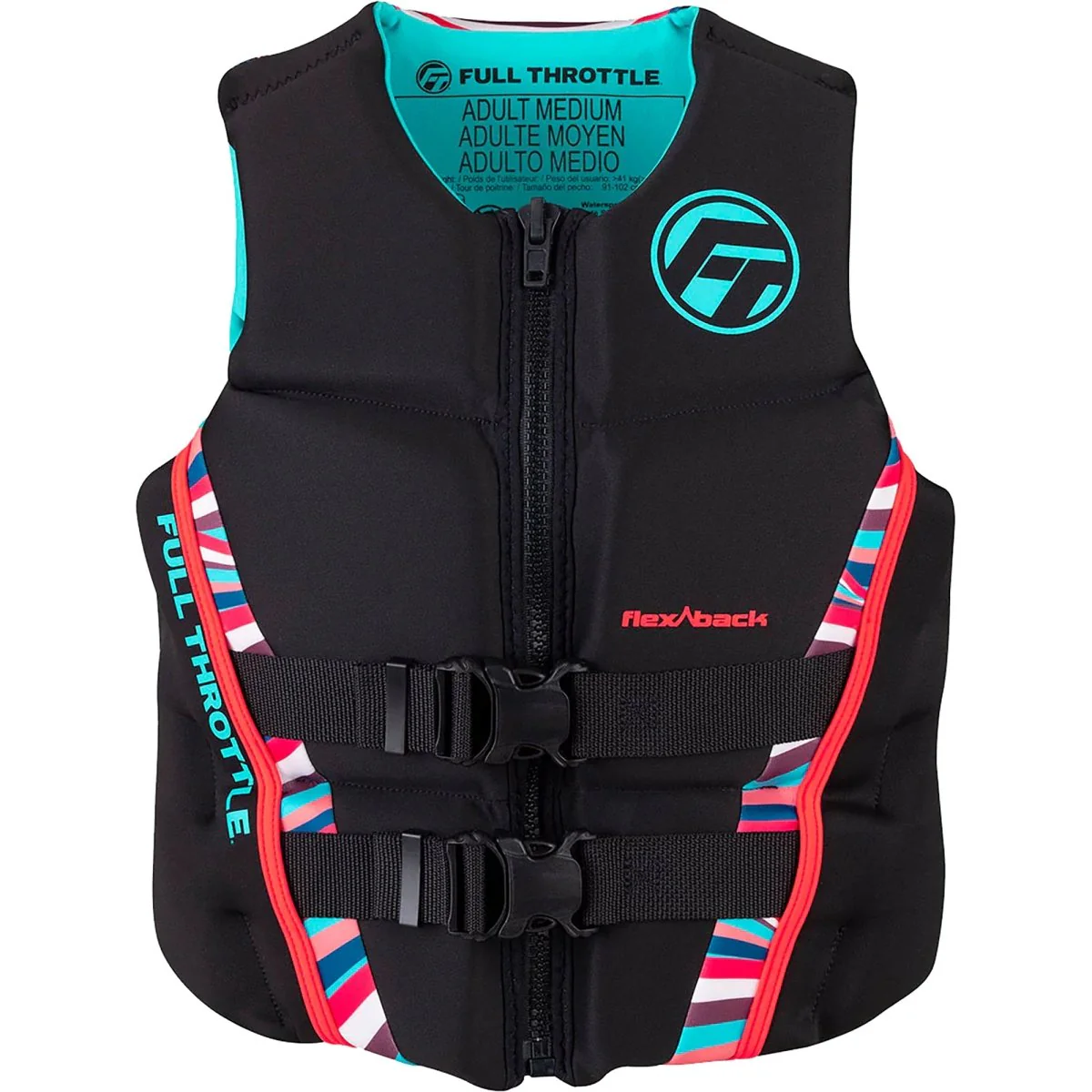 Full Throttle Rapid Dry FlexBack Life Jacket - Image 6