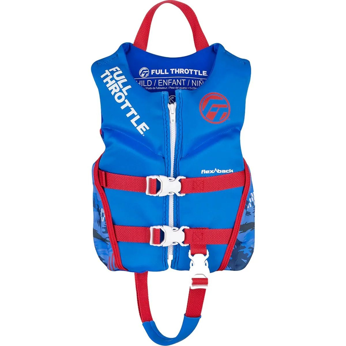 Full Throttle Rapid Dry FlexBack Life Jacket - Image 9