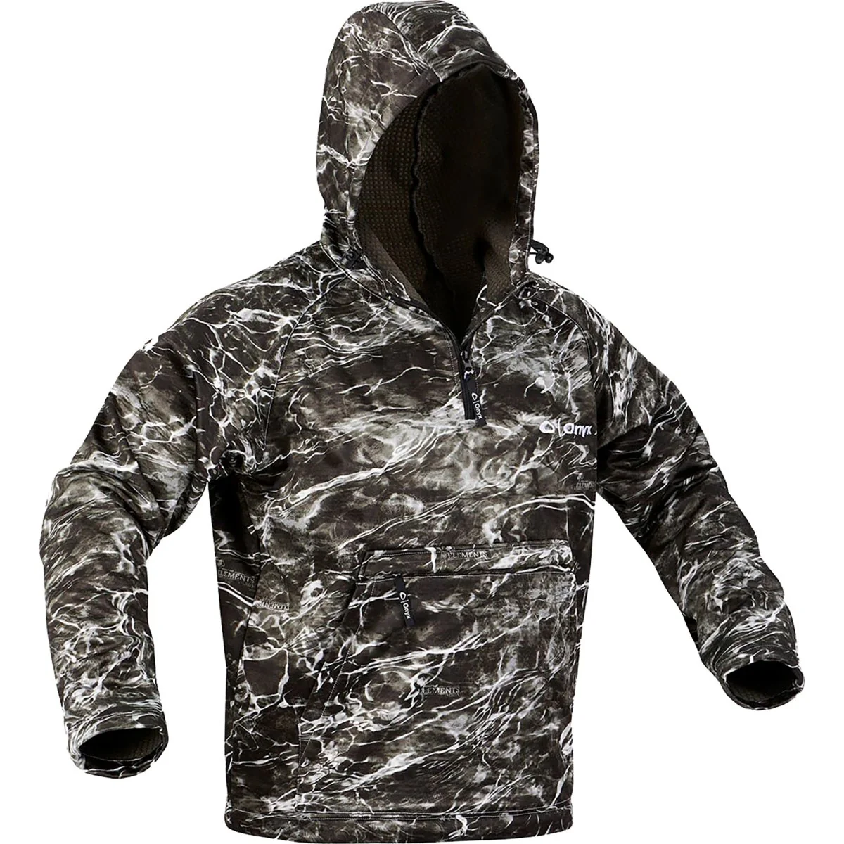 Onyx Quarter Zip Performance Hoodie - Image 2