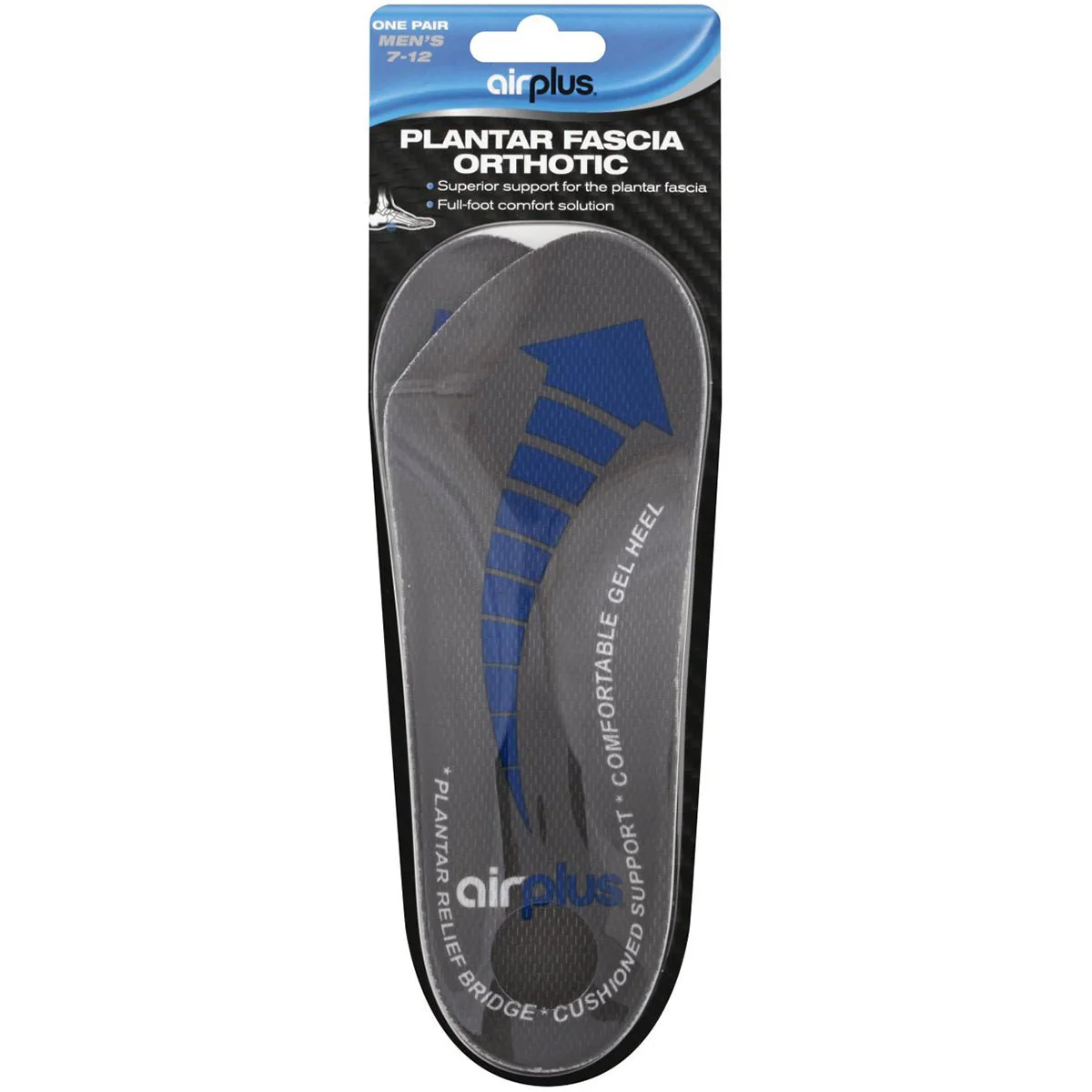 Airplus Plantar Fascia Orthotic Full Length Shoe Insoles - Image 2