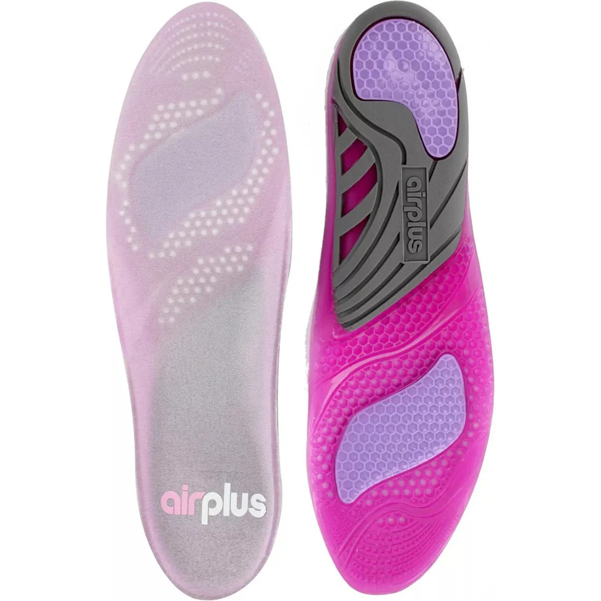 Airplus Women's Size 5-11 Amazing Active Breathable Lightweight Gel Shoe Insole