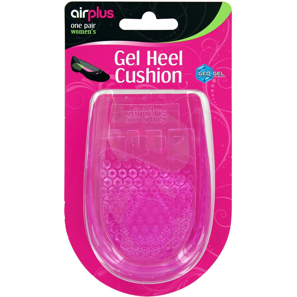 Airplus Women's Size 5-11 Lightweight Gel Heel Cushions - Image 2