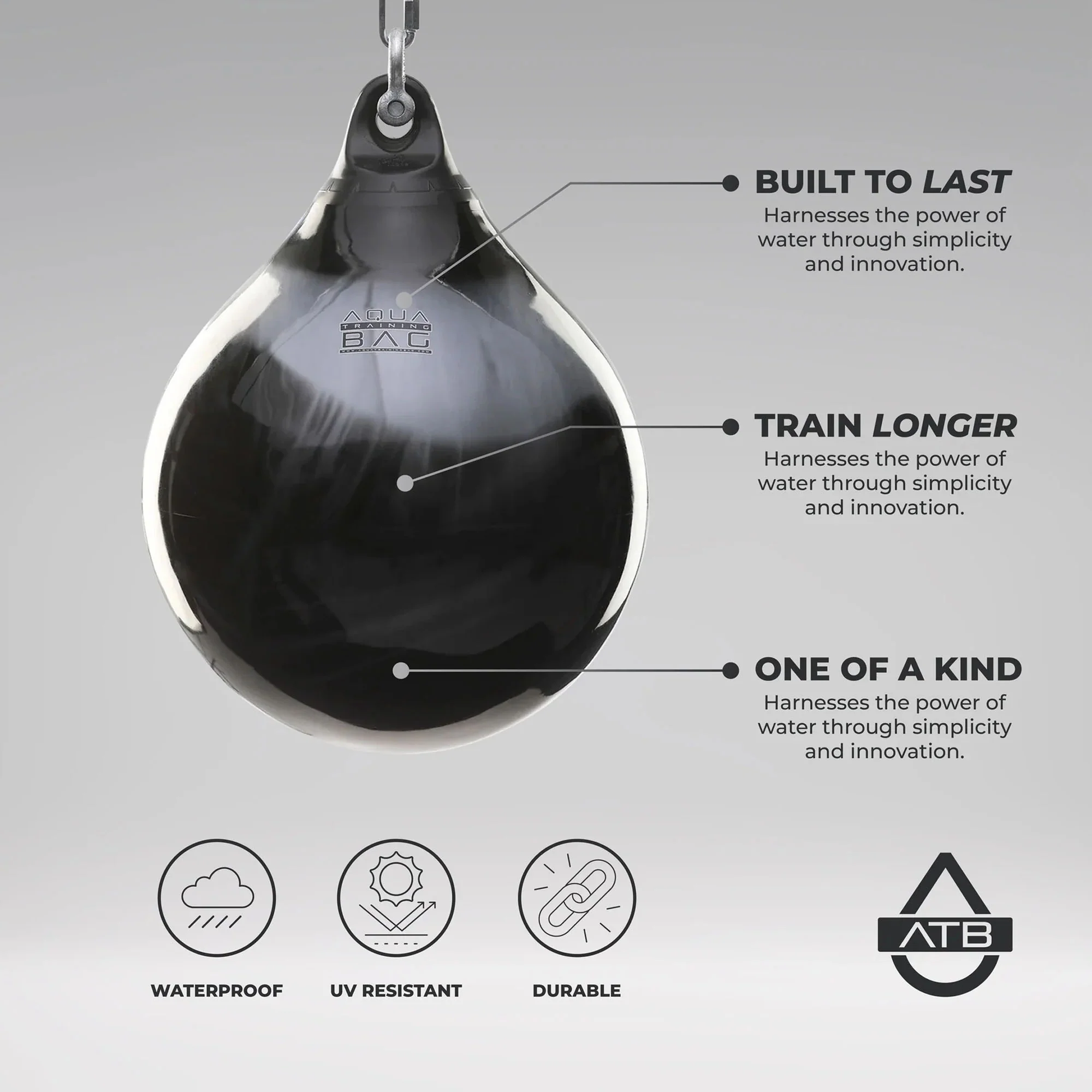 Aqua Training Bag 18" Training 120 lb. Punching Bag - Image 14