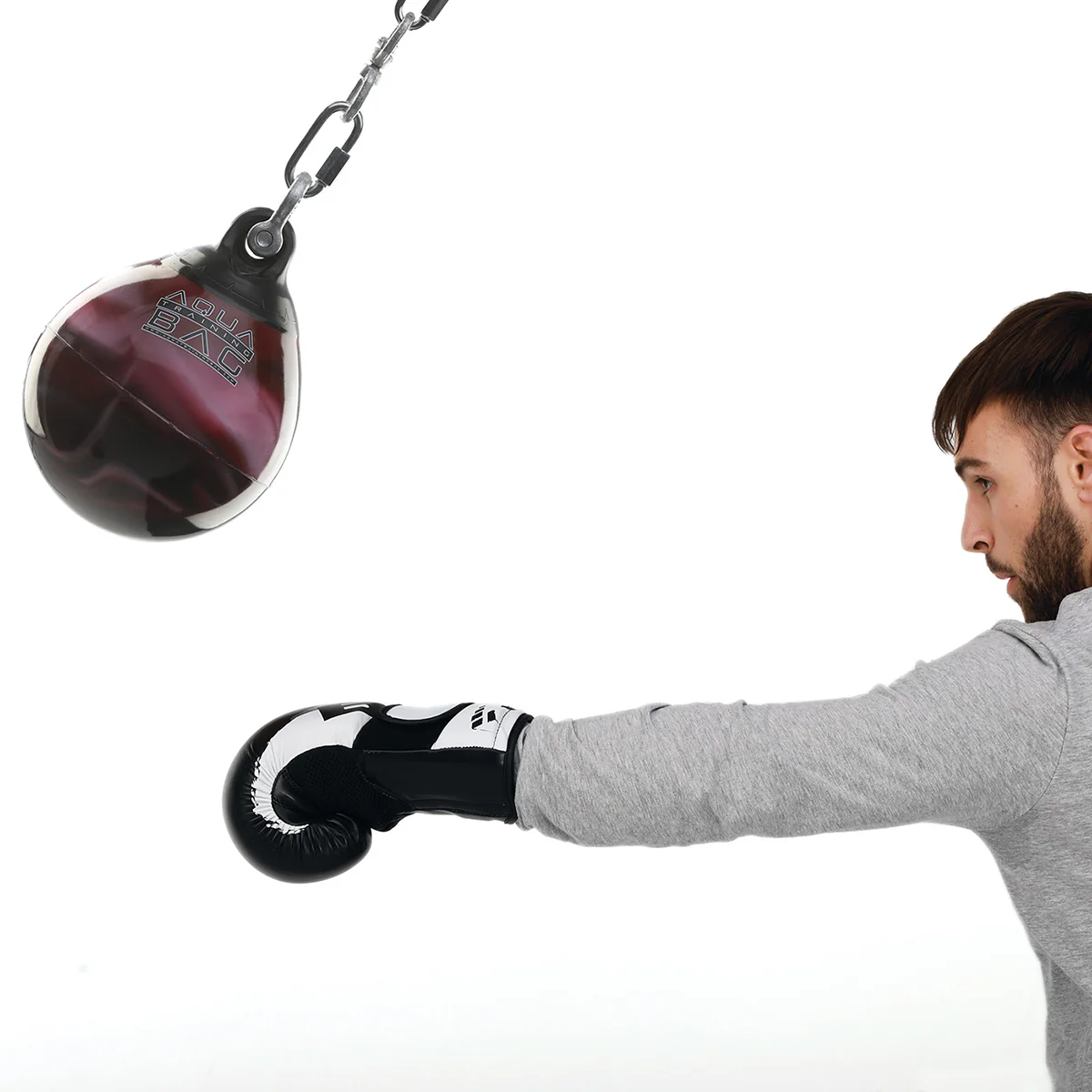 Aqua Training Bag 9" Head Hunter Hybrid 15 lb. Slip Ball/Punching Bag - Image 4