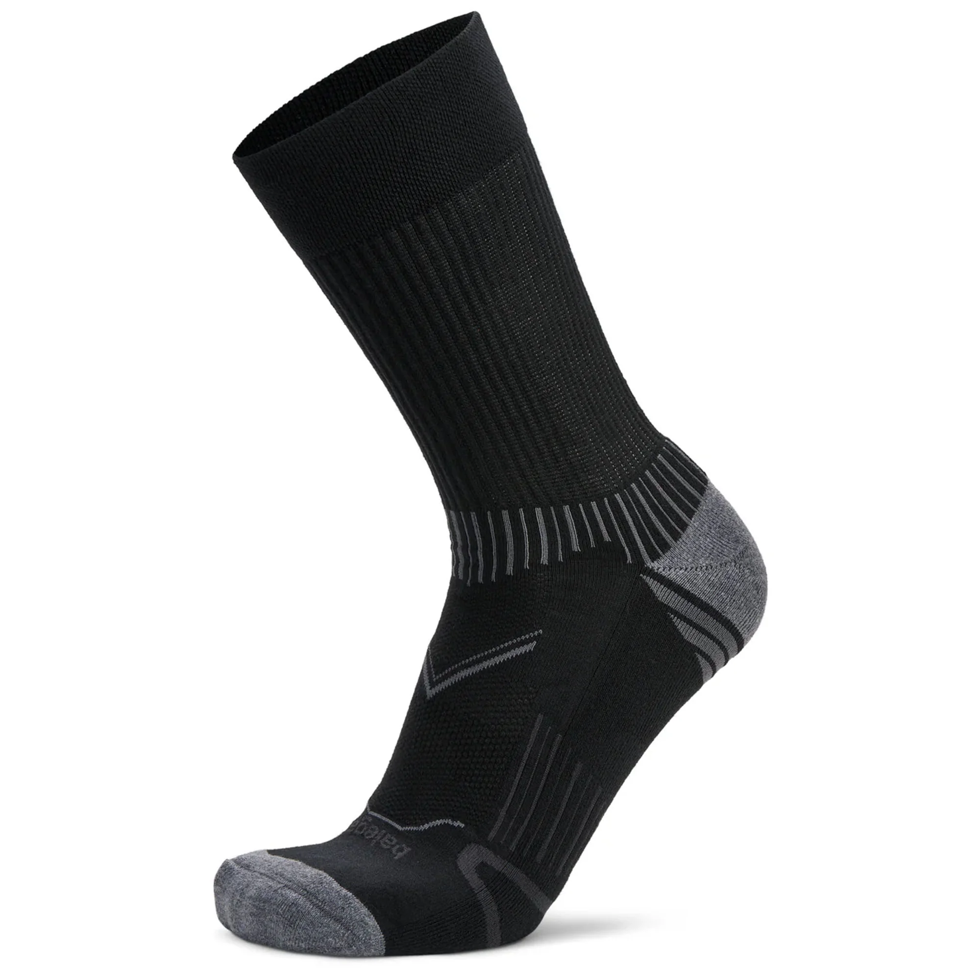 Balega Enduro Crew Socks, Black - Image 2
