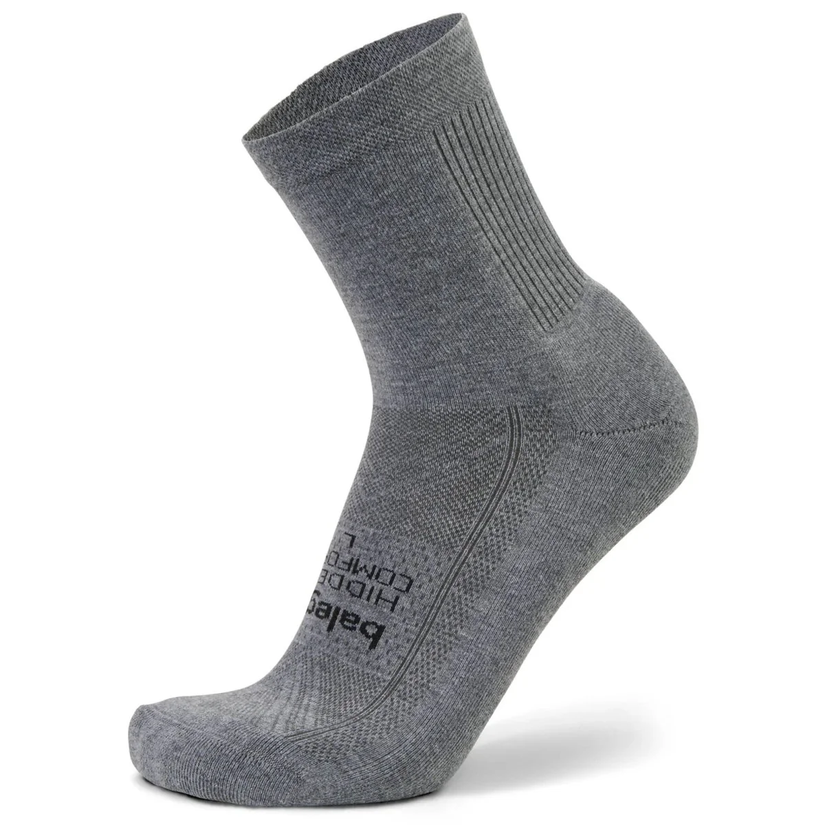 Balega Hidden Comfort Mini Crew Socks, Charcoal