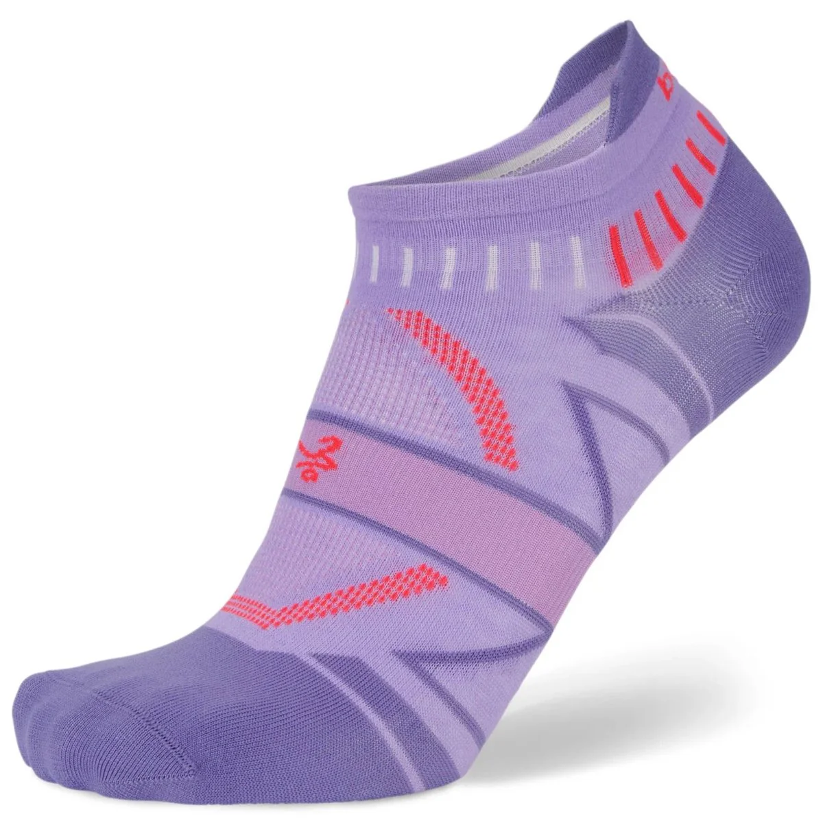 Balega Hidden Dry No Show Running Socks, Lavender