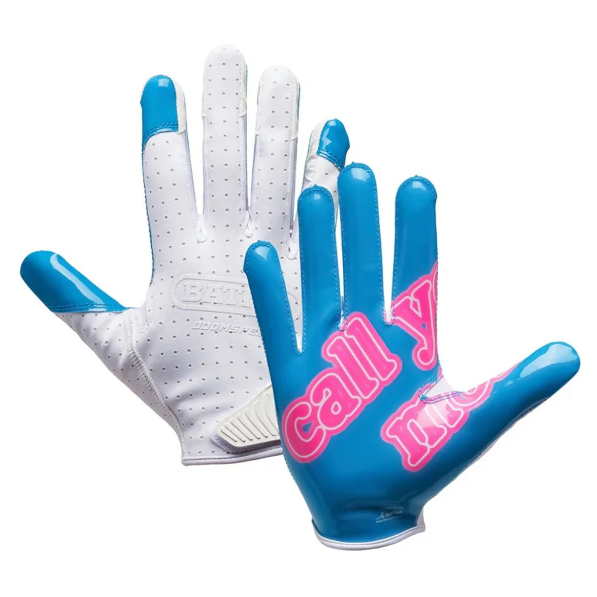 Battle Sports Adult "Call Your Mom" Doom Speed Receiver Football Gloves - Image 2