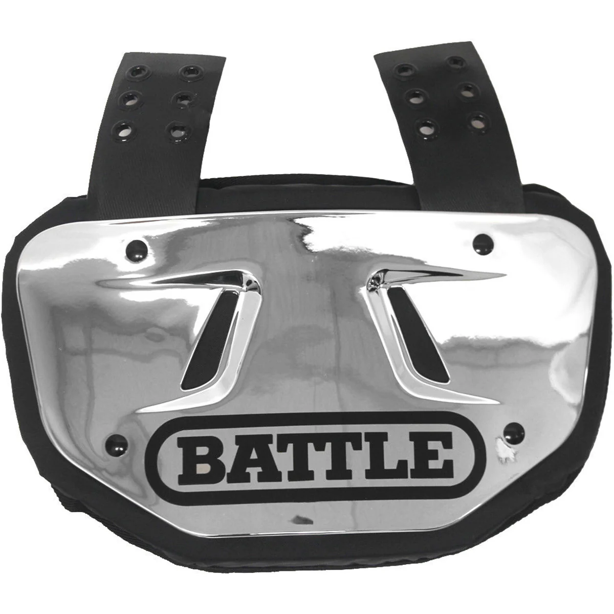 Battle Sports Adult Chrome Protective Football Back Plate - Image 3