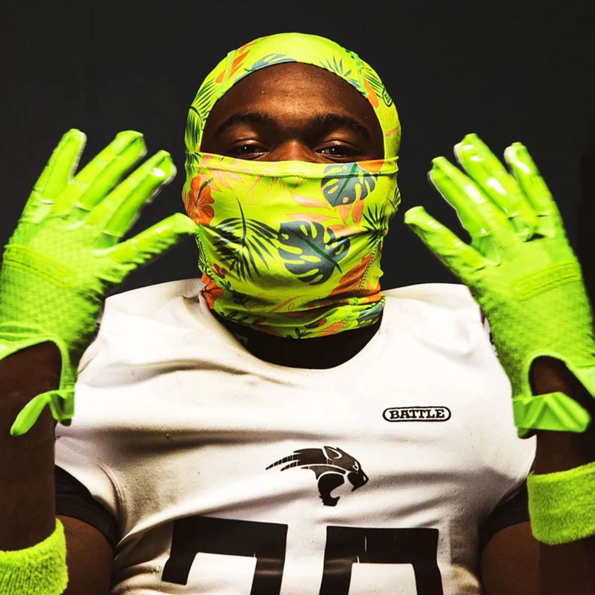 Battle Sports Adult Football Shiesty Performance Mask - Image 3