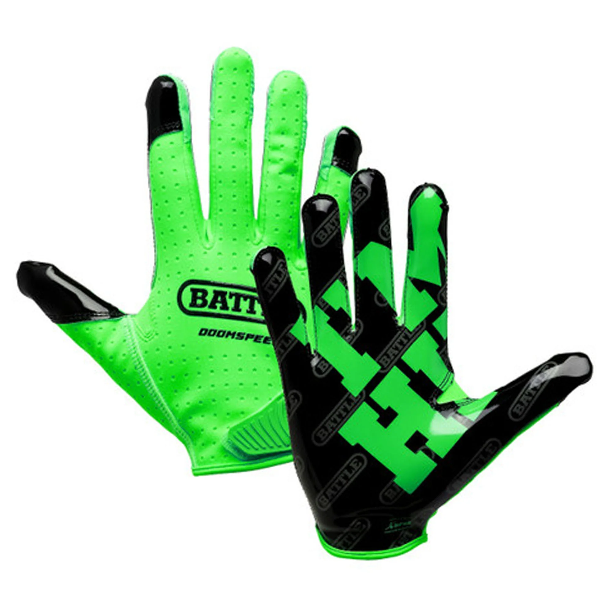 Battle Sports Adult "I'M HIM" Doom Speed Receiver Football Gloves - Image 3