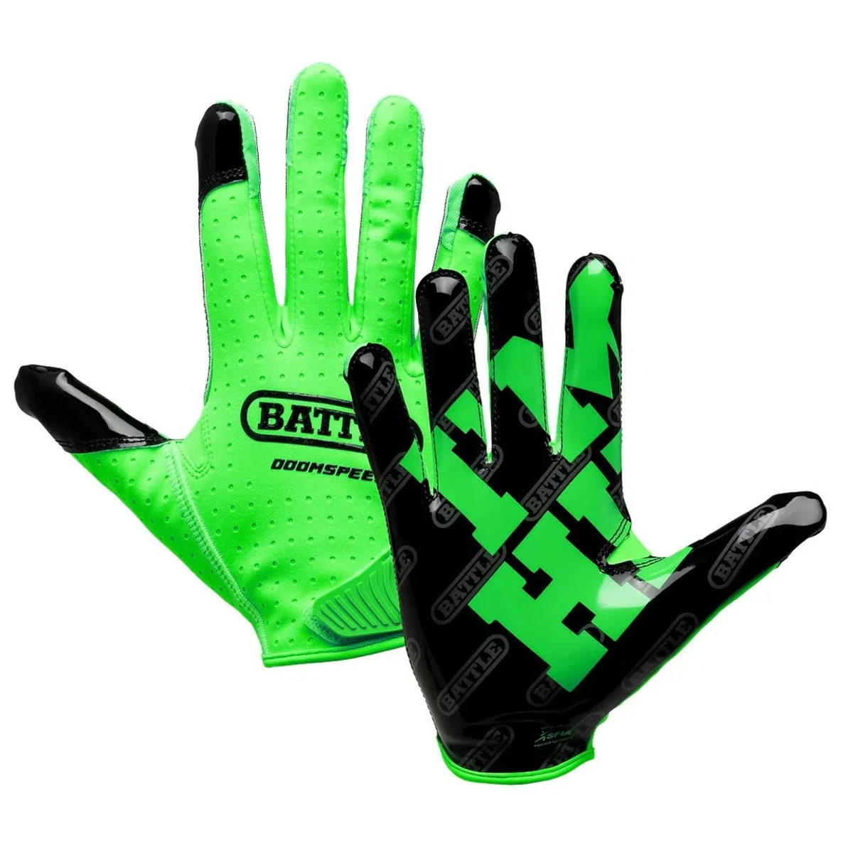 Battle Sports Adult "I'M HIM" Doom Speed Receiver Football Gloves - Image 8