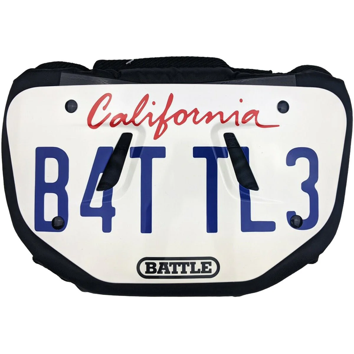 Battle Sports Adult License Plate Protective Football Back Plate
