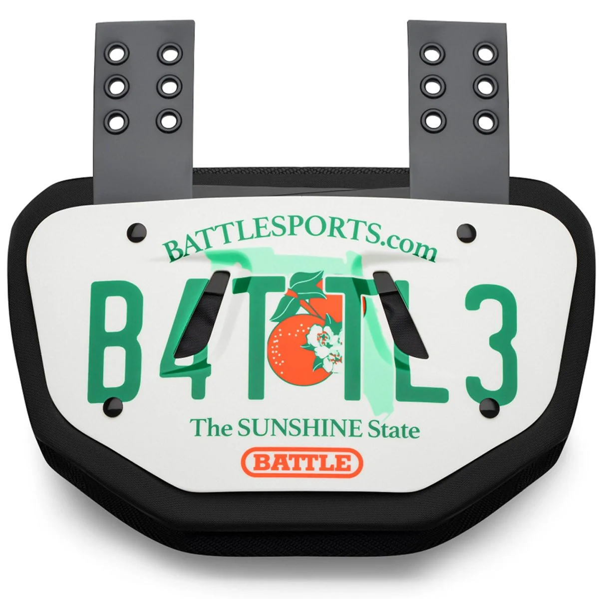 Battle Sports Adult License Plate Protective Football Back Plate - Image 3