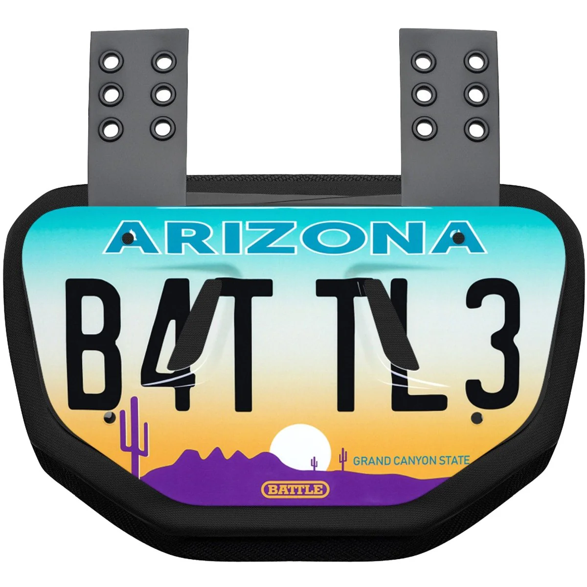 Battle Sports Adult License Plate Protective Football Back Plate - Image 6