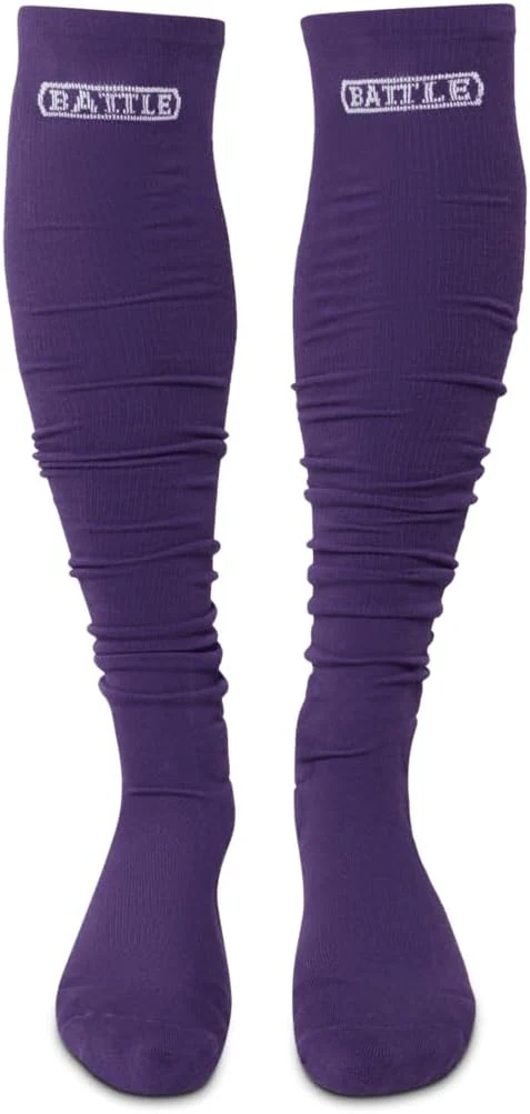 Battle Sports Adult Lightweight Long Football Socks - Image 8