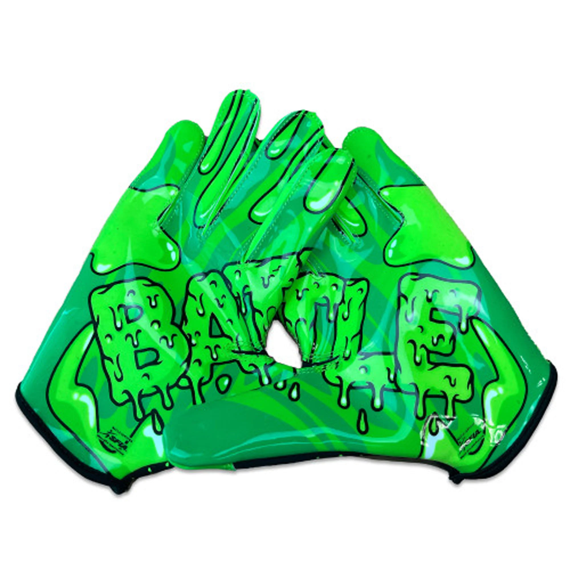 Battle Sports Adult  "Slime" Doom Speed Receiver Football Gloves