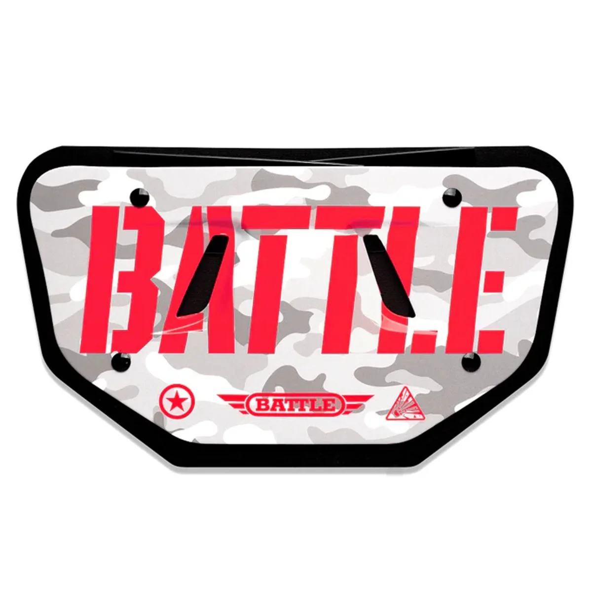 Battle Sports Adult/Youth Stencil Camo Football Backplate - Image 4