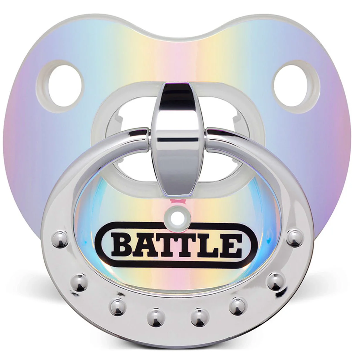 Battle Sports Binky Iridescent Oxygen Lip Protector Mouthguard - Image 2