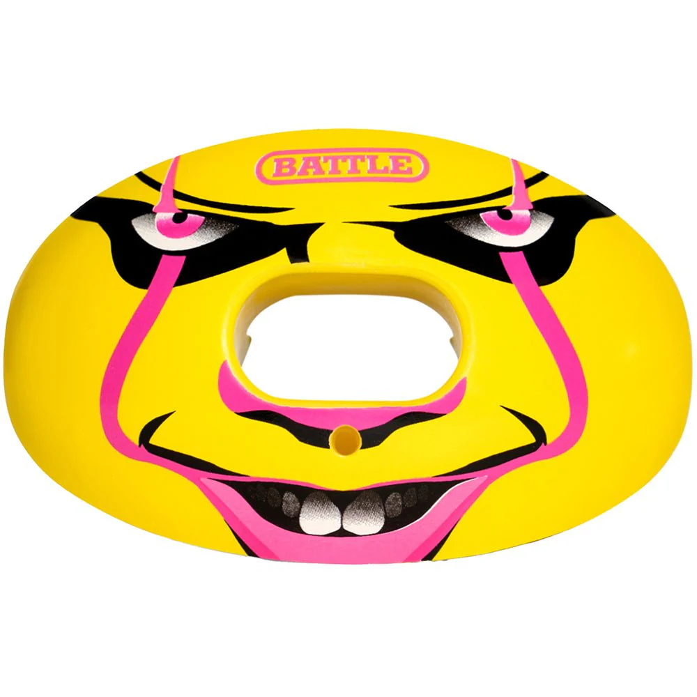 Battle Sports Clown23 Oxygen Lip Protector Mouthguard - Yellow