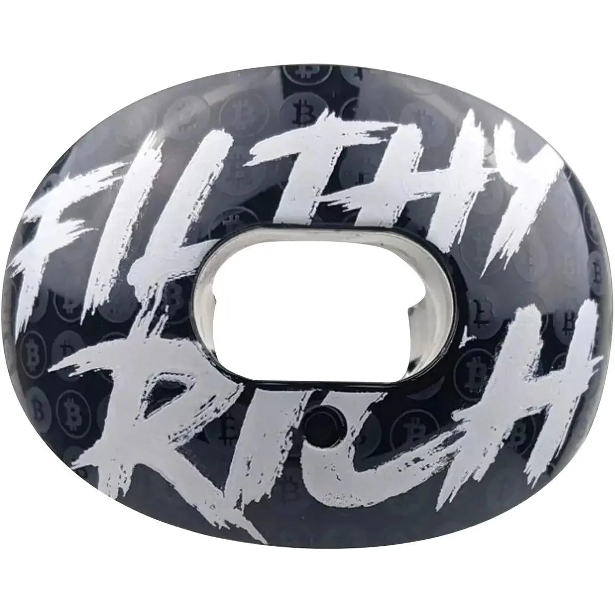 Battle Sports Filthy Rich Oxygen Lip Protector Mouthguard - Black