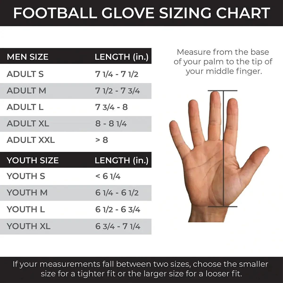 Battle Sports Receivers Ultra-Stick Football Gloves - Silver/Black - Image 2