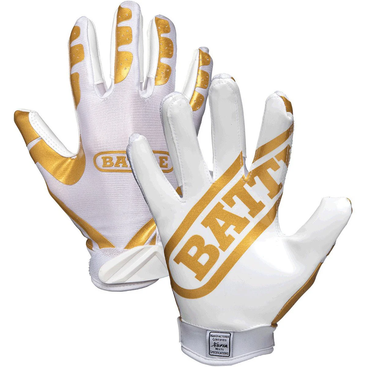 Battle Sports Receivers Youth Ultra-Stick Football Gloves