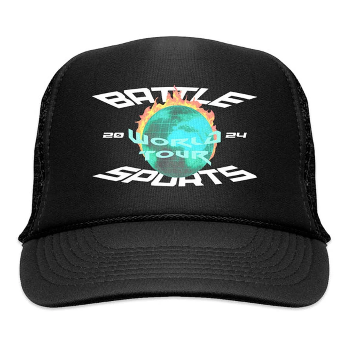 Battle Sports Trucker Hat, Black - Image 4