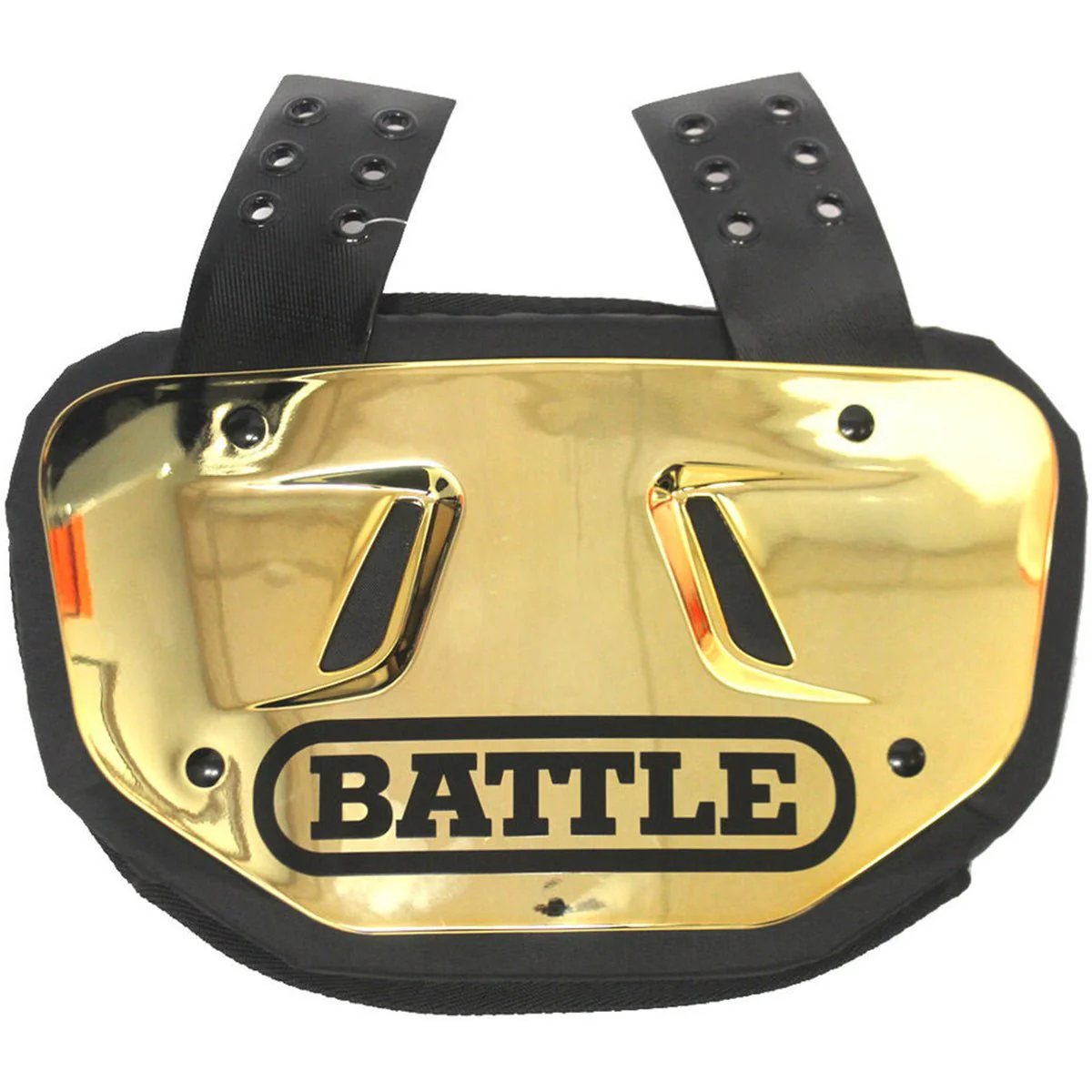 Battle Sports Youth Chrome Protective Football Back Plate - Image 2