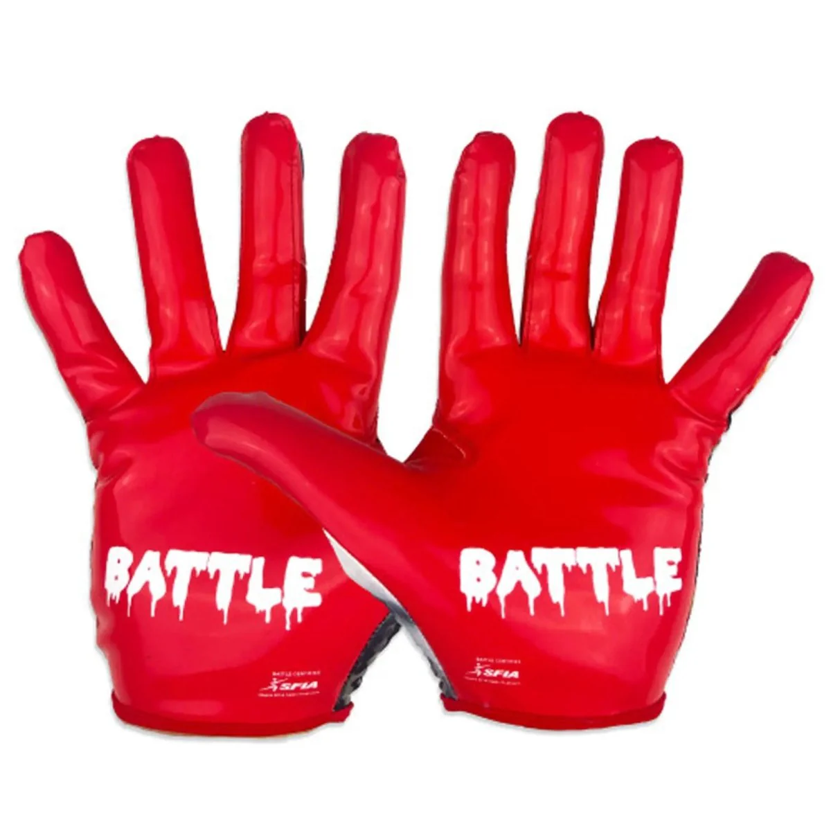 Battle Sports Youth "Grin" Chameleon Receiver Football Glove - Image 3