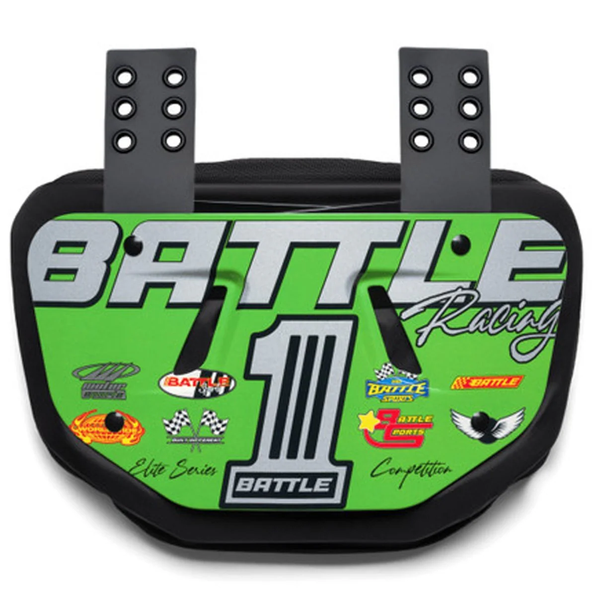Battle Sports Battle - "Racing" Football Back Plate - Image 2