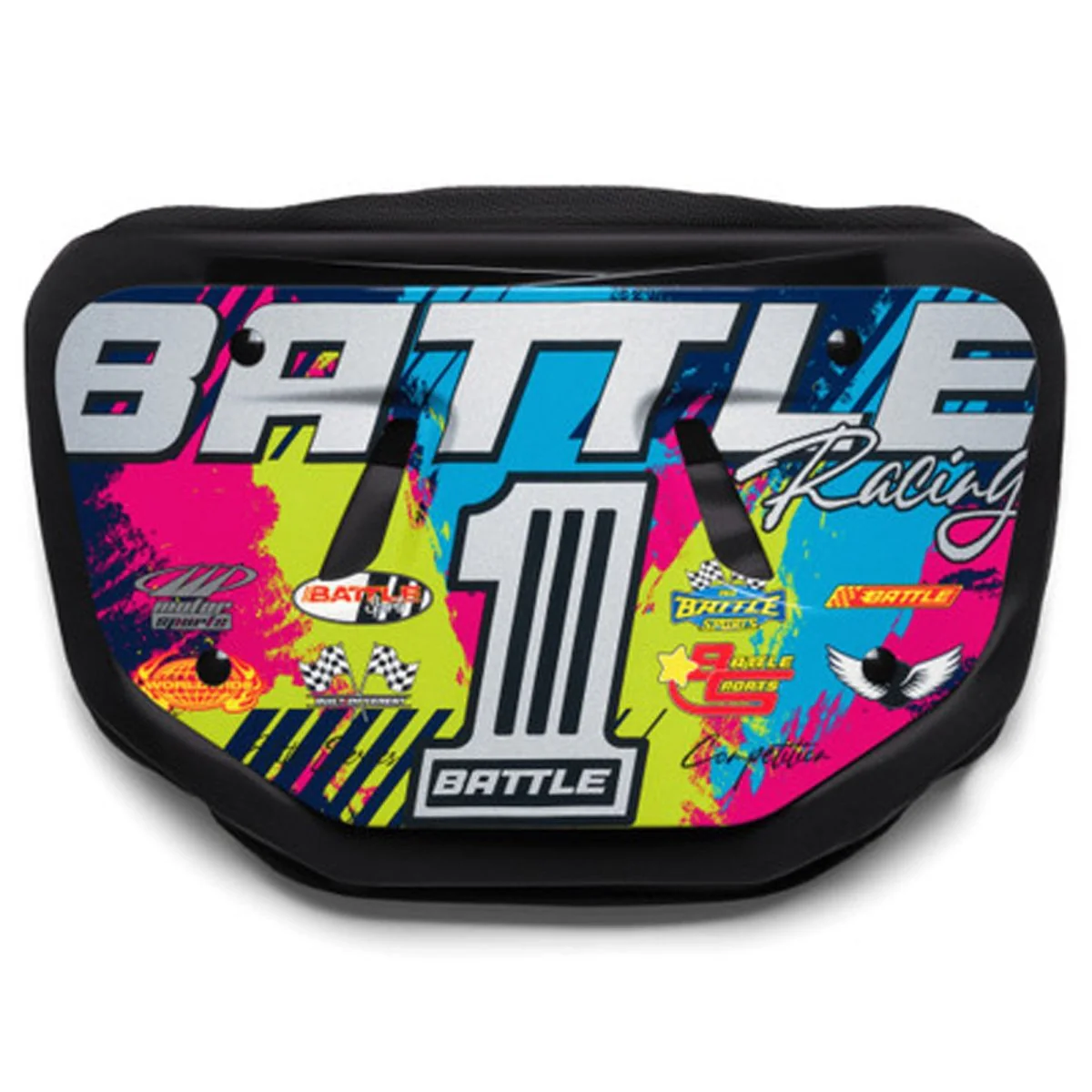 Battle Sports Battle - "Racing" Football Back Plate - Image 3