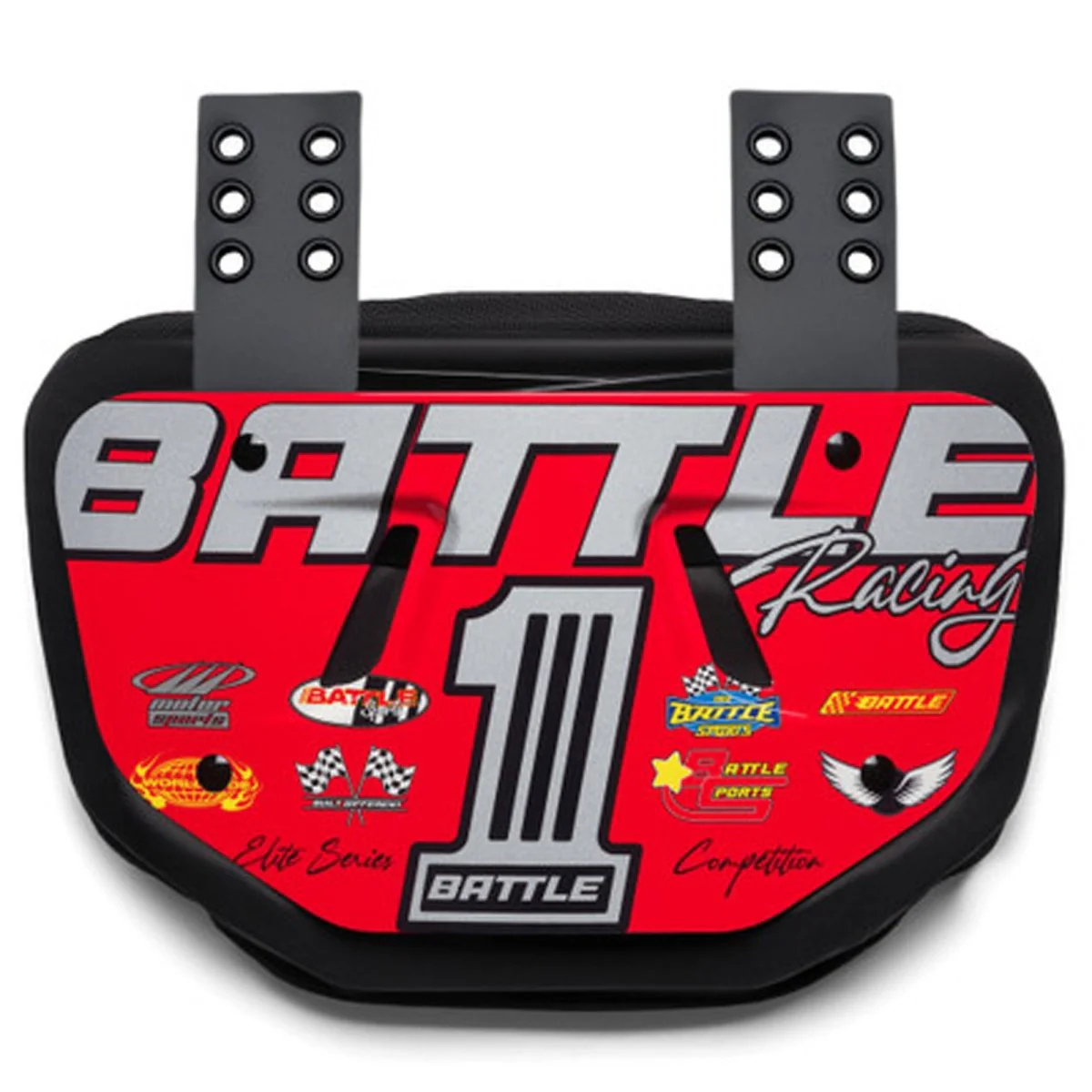 Battle Sports Battle - "Racing" Football Back Plate - Image 6