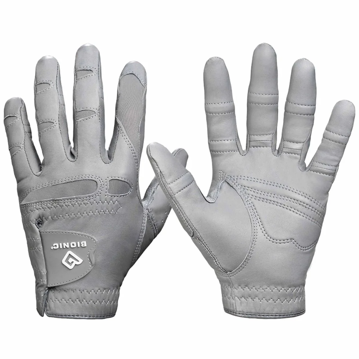 Bionic Gloves Men's StableGrip 2.0 Golf - Left - Gray