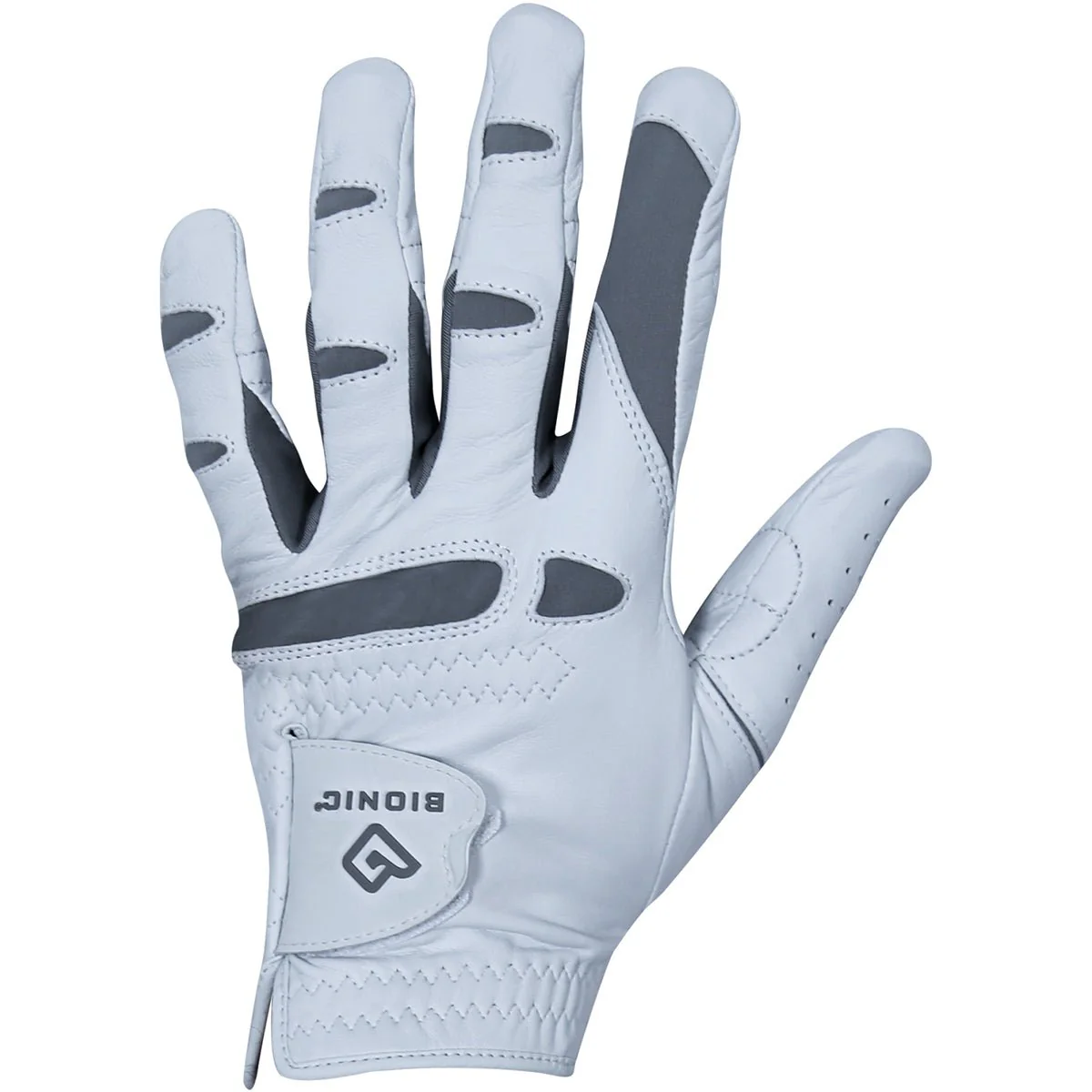 Bionic Men's Left Hand Performance Grip Pro Golf Glove - White - Image 2