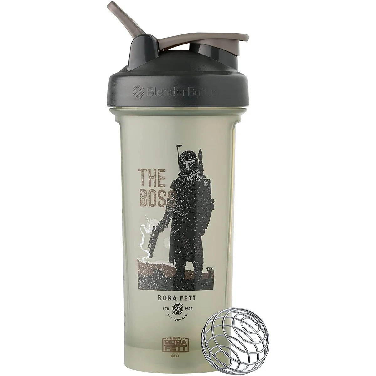 Blender Bottle Book Of Boba Fett Classic 28 oz. Shaker Mixer Cup with Loop Top