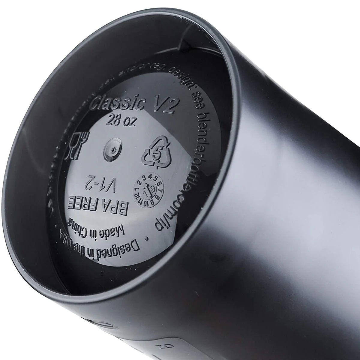 Blender Bottle 20 oz. Classic Shaker Bottle with Loop Top - Image 3