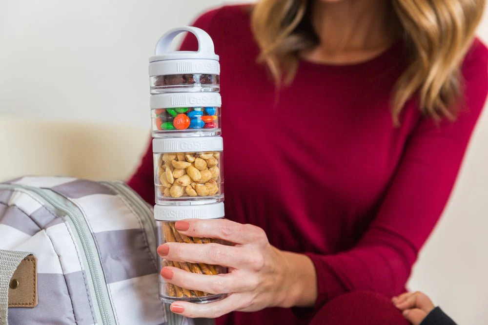 Blender Bottle GoStak Starter 4Pak Twist n' Lock Storage Jars - Image 10