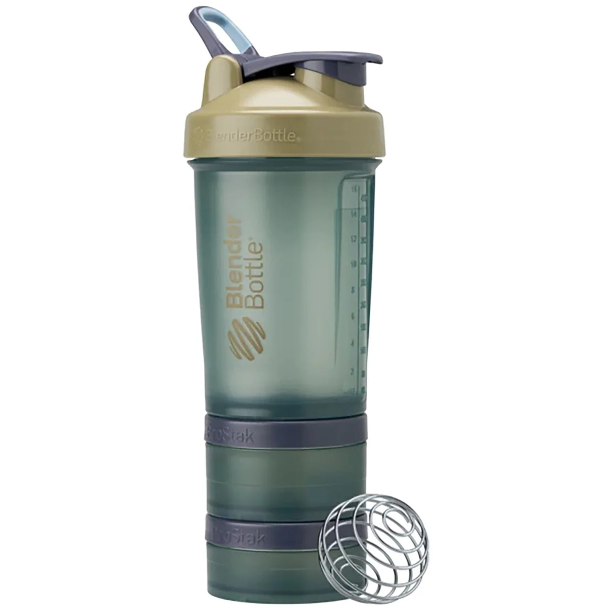 Blender Bottle ProStak 22 oz. Shaker Bottle with Pill Organizer and Storage - Image 11