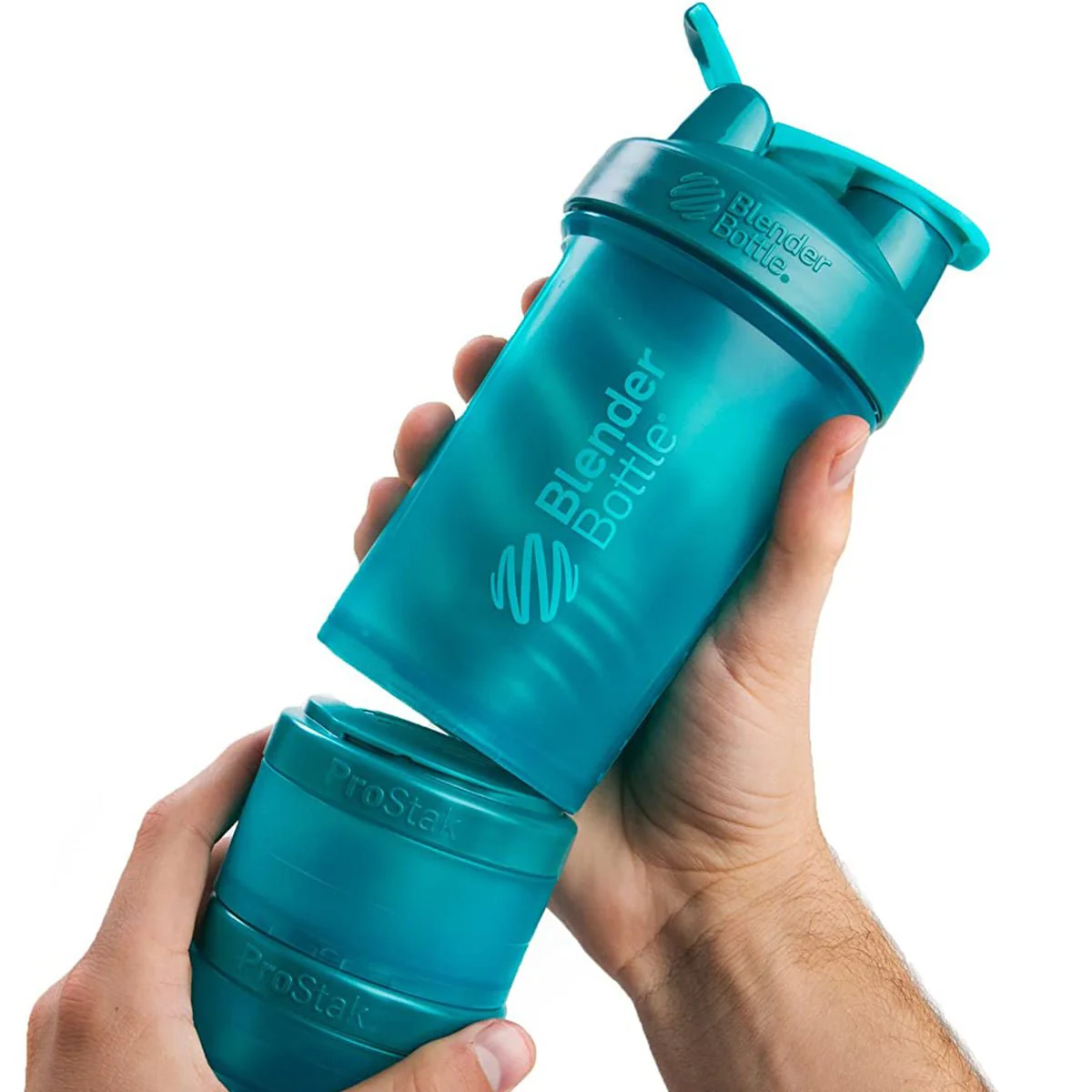 Blender Bottle ProStak System with 22 oz. Shaker Cup and Twist N' Lock Storage - Image 4