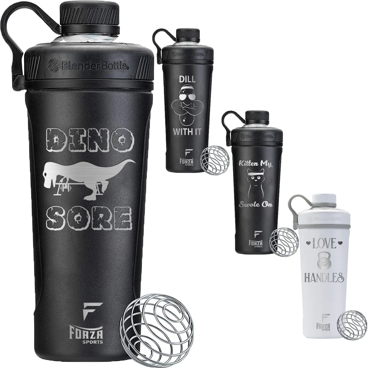 Blender Bottle x Forza Sports Radian 26 oz. Insulated Stainless Steel Shaker Cup - Image 3