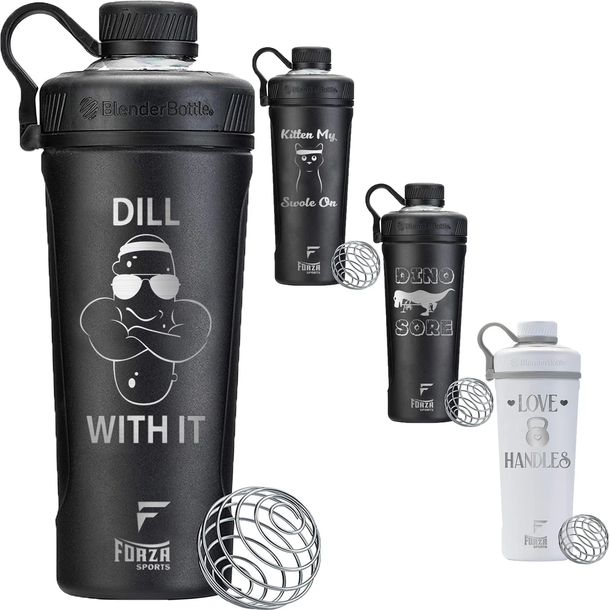 Blender Bottle x Forza Sports Radian 26 oz. Insulated Stainless Steel Shaker Cup - Image 5