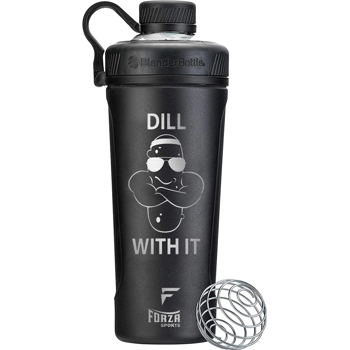 Blender Bottle x Forza Sports Radian 26 oz. Insulated Stainless Steel Shaker Cup - Image 6