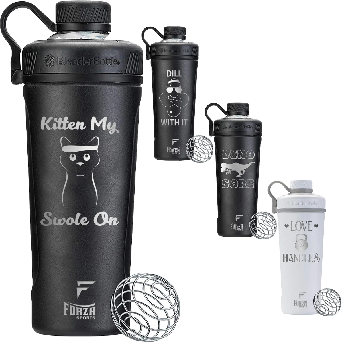 Blender Bottle x Forza Sports Radian 26 oz. Insulated Stainless Steel Shaker Cup - Image 7