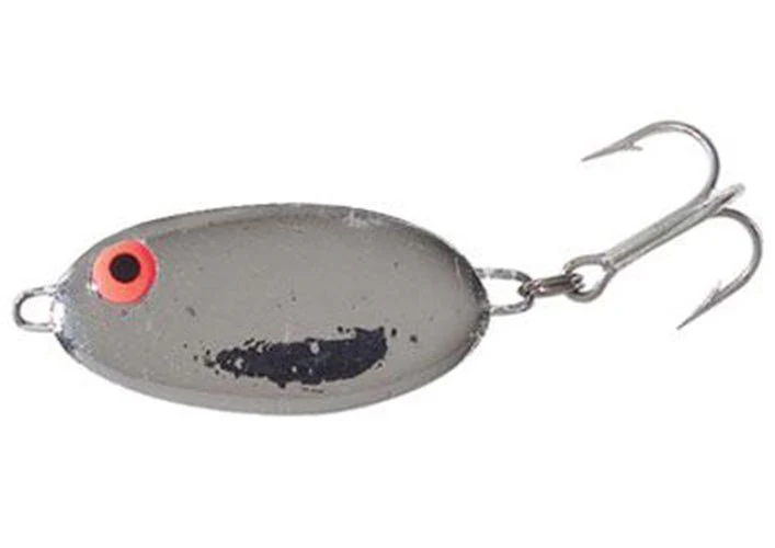 Bomber 7/8 oz Slab Spoon Fishing Lure - Metachrome