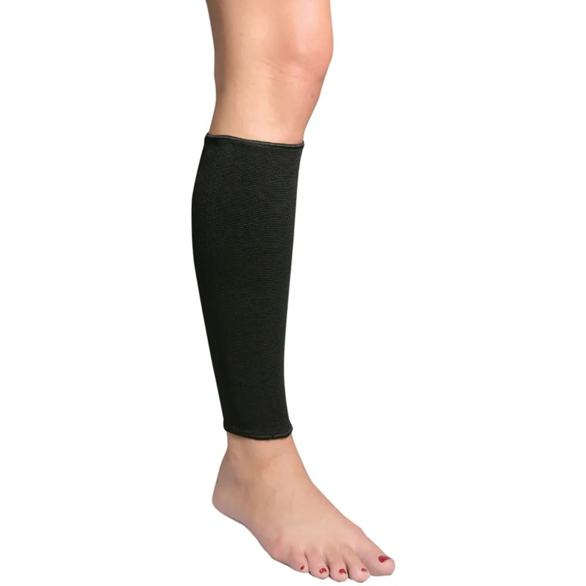 Brownmed IMAK Compression Shin Sleeve - Black - Image 3