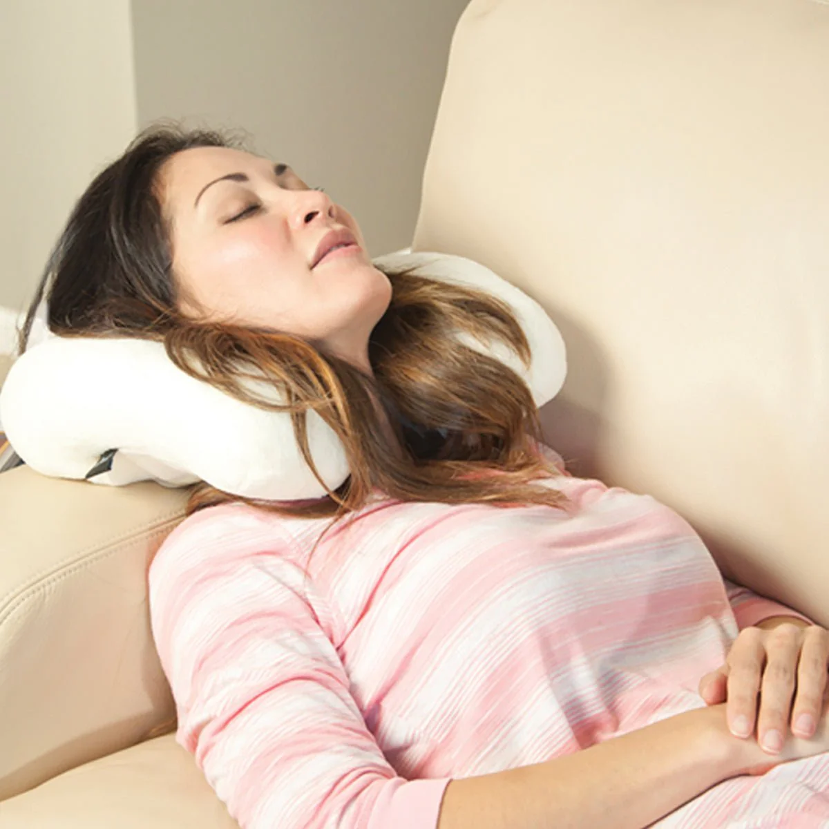 Brownmed IMAK Ergo HappiNeck Support Pillow - Universal - Blue - Image 4