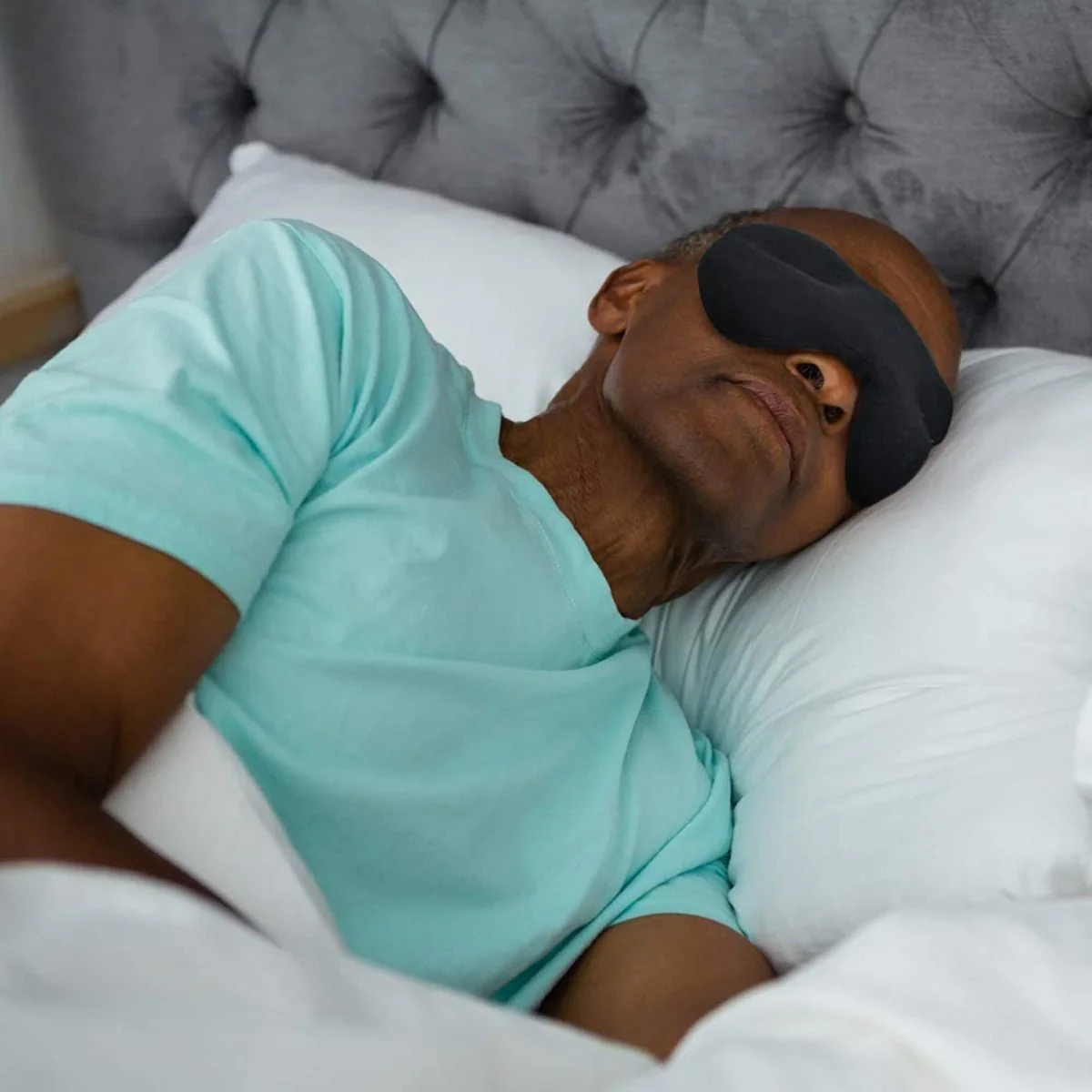 Brownmed IMAK Eye Pillow Pain and Stress Relief Mask - Black - Image 3